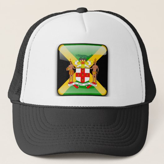 Casquette Drapeau brillant jamaïcain (Devant)