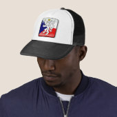 Casquette Drapeau brillant tchèque (En situation)