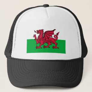 Casquette Drapeau celtique du Dragon rouge du Pays de Galles