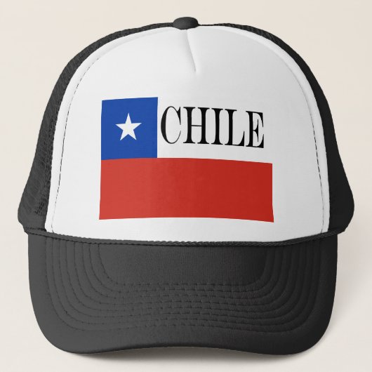 Casquette Drapeau chilien patriotique (Devant)