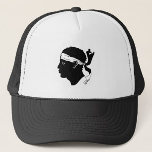 Casquette Drapeau Corse Trucker Chapeau