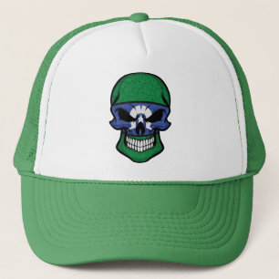 Casquette Drapeau crâne souriant des îles du détroit de Torr