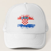 Casquette Drapeau croate (Devant)