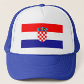 Casquette Drapeau croate (Devant)