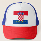 Casquette Drapeau croate (Devant)