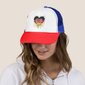 Casquette Drapeau d'Allemagne Amour (En situation)