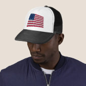 Casquette drapeau de 13 étoiles, motif de Betsy Ross (En situation)