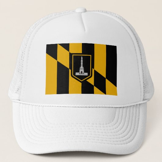 Casquette Drapeau de Baltimore, Maryland (Devant)