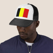 Casquette Drapeau de Belgique (En situation)