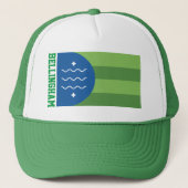 Casquette Drapeau de Bellingham, Washington (Devant)