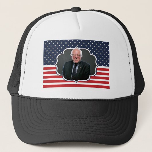 Casquette drapeau de bernie sanders (Devant)