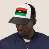 Casquette Drapeau de Biafra (Bịafra) (En situation)