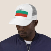 Casquette Drapeau de Bulgarie ou de Bulgarie (En situation)