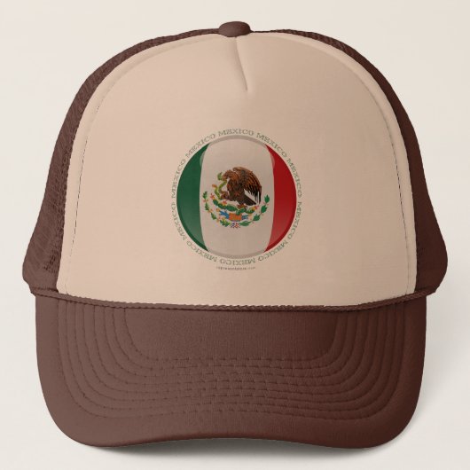 Casquette Drapeau de bulle du Mexique (Devant)
