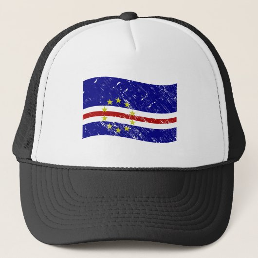 Casquette Drapeau de Cabo Verde (Devant)