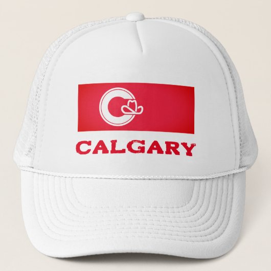 Casquette Drapeau de Calgary, CANADA (Devant)