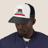 Casquette Drapeau de Californie (En situation)