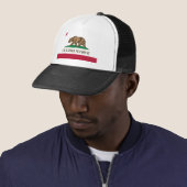 Casquette Drapeau de Californie (En situation)