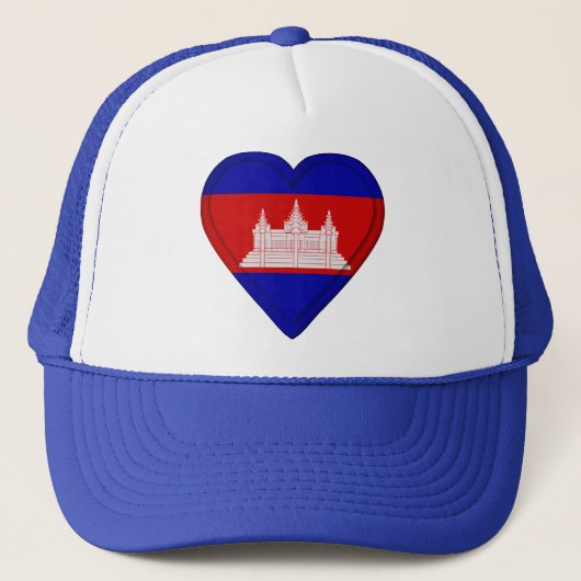 Casquette Drapeau de Cambodgien du Cambodge (Devant)