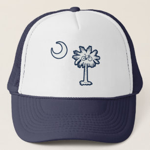 Casquette Drapeau de Caroline du Sud Vélo Arbre Palm