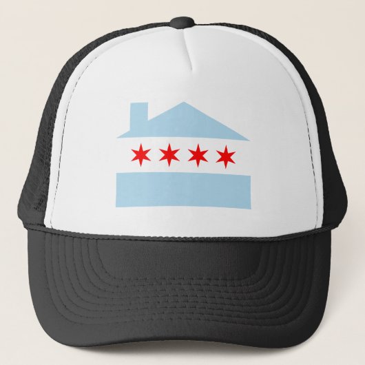 Casquette Drapeau de Chambre de Chicago (Devant)