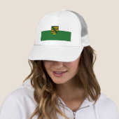Casquette Drapeau de chapeau de camion de Saxe (En situation)