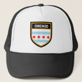 Casquette Drapeau de Chicago (Devant)