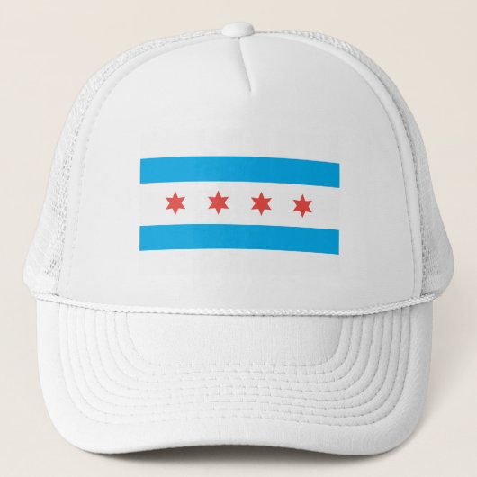 Casquette Drapeau de Chicago (Devant)