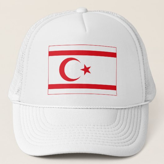 Casquette Drapeau de Chypre du Nord (Devant)