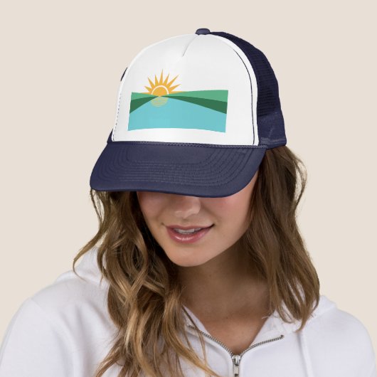 Casquette Drapeau de Coral Springs, Floride (En situation)