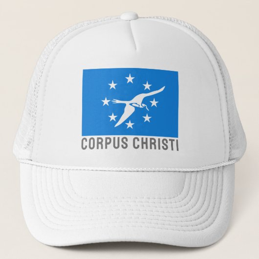 Casquette Drapeau de Corpus Christi, Texas (Devant)