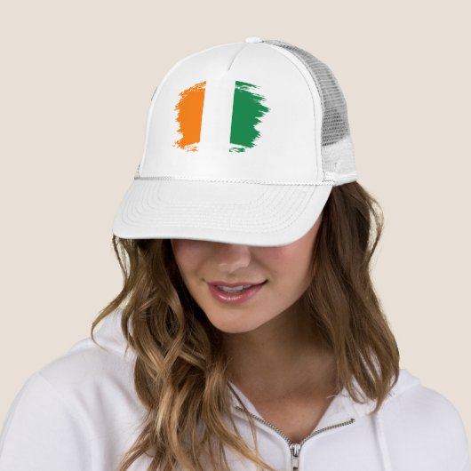 Casquette Drapeau de Côte d'Ivoire (En situation)