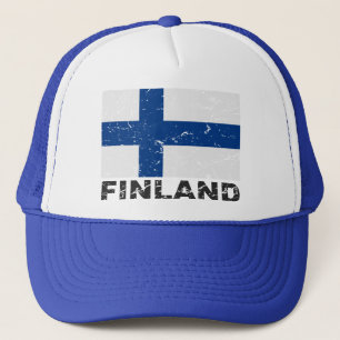 Casquette Drapeau de cru de la Finlande