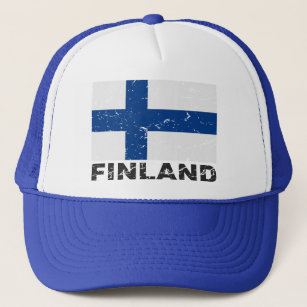 Casquette Drapeau de cru de la Finlande