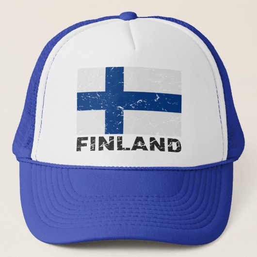 Casquette Drapeau de cru de la Finlande (Devant)