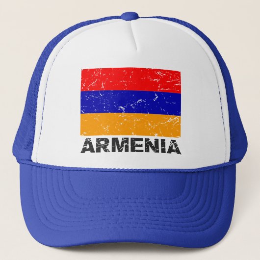 Casquette Drapeau de cru de l'Arménie (Devant)