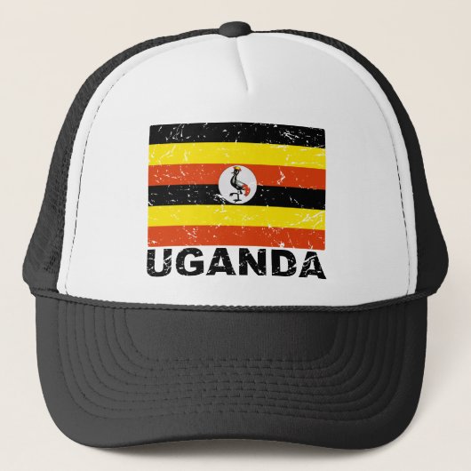 Casquette Drapeau de cru de l'Ouganda (Devant)