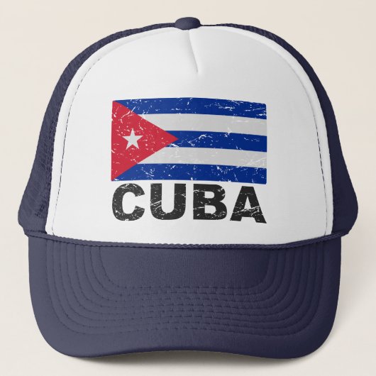 Casquette Drapeau de cru du Cuba (Devant)