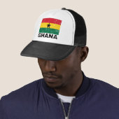 Casquette Drapeau de cru du Ghana (En situation)