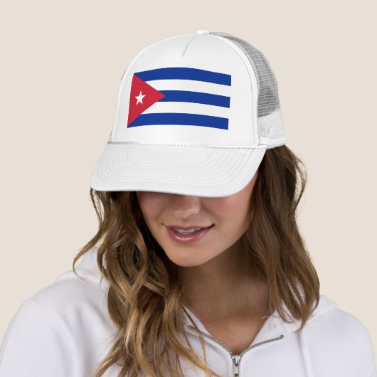 Casquette Drapeau de Cuba (En situation)