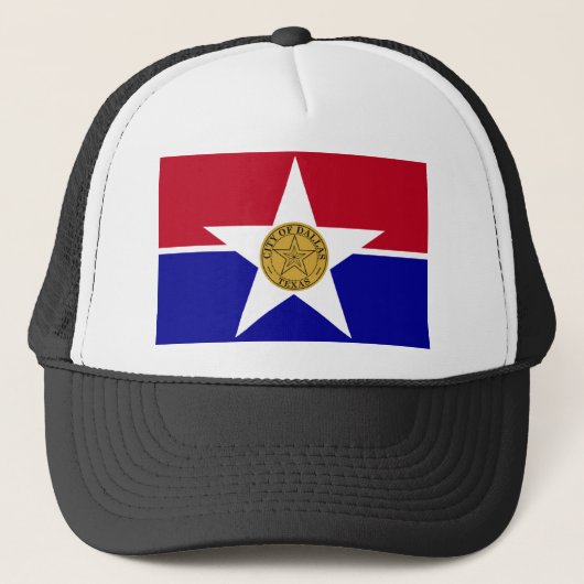 Casquette Drapeau de Dallas Texas (Devant)