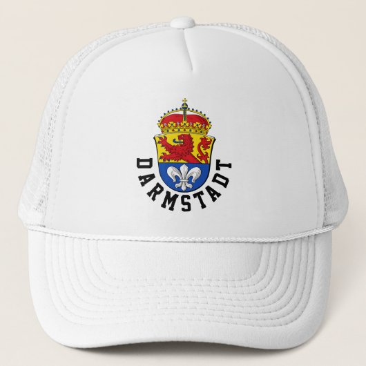 Casquette Drapeau de Darmstadt, Allemagne (Devant)