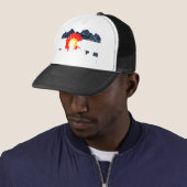 Casquette Drapeau de Denver le Colorado (En situation)