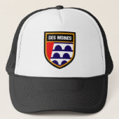 Casquette Drapeau de Des Moines (Devant)