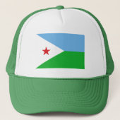Casquette Drapeau de Djibouti (Devant)