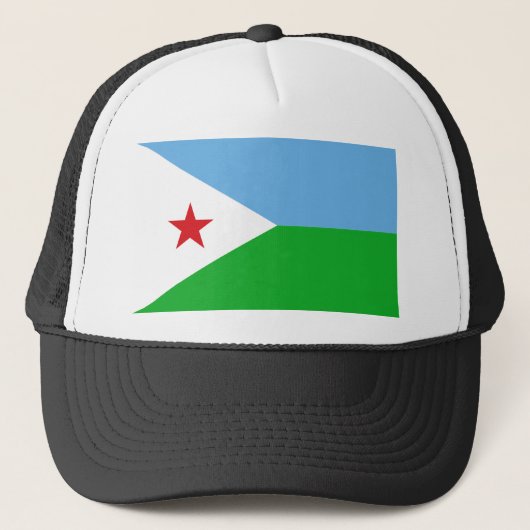 Casquette Drapeau de Djibouti (Devant)