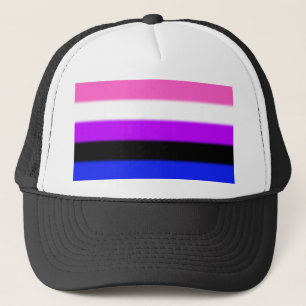 Casquette Drapeau de fierté de Falln Genderfluid