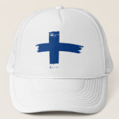 Casquette Drapeau de Finlande (Devant)