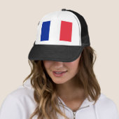 Casquette Drapeau de France (En situation)