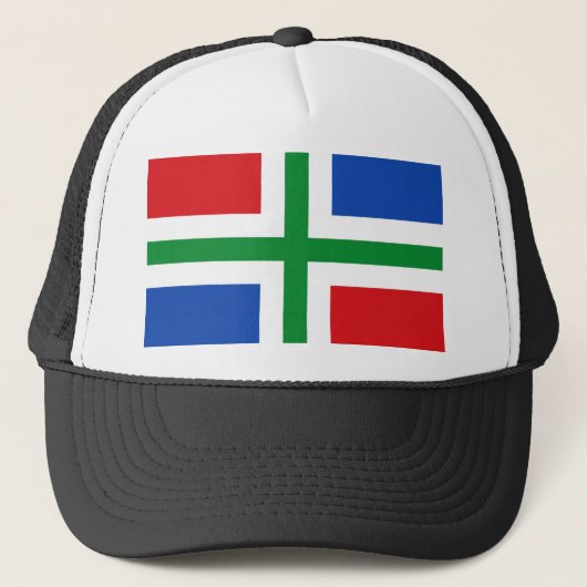 Casquette Drapeau de Groningen (province) (Devant)